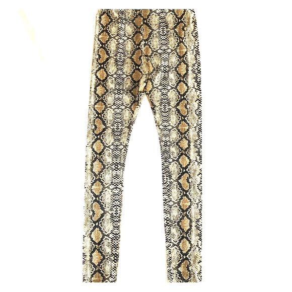 AKIRA Pants - AKITA Snakeskin Leggings - Size M (NEW) AKIRA Pants - AKITA Snakeskin Leggings - Size M (NEW)